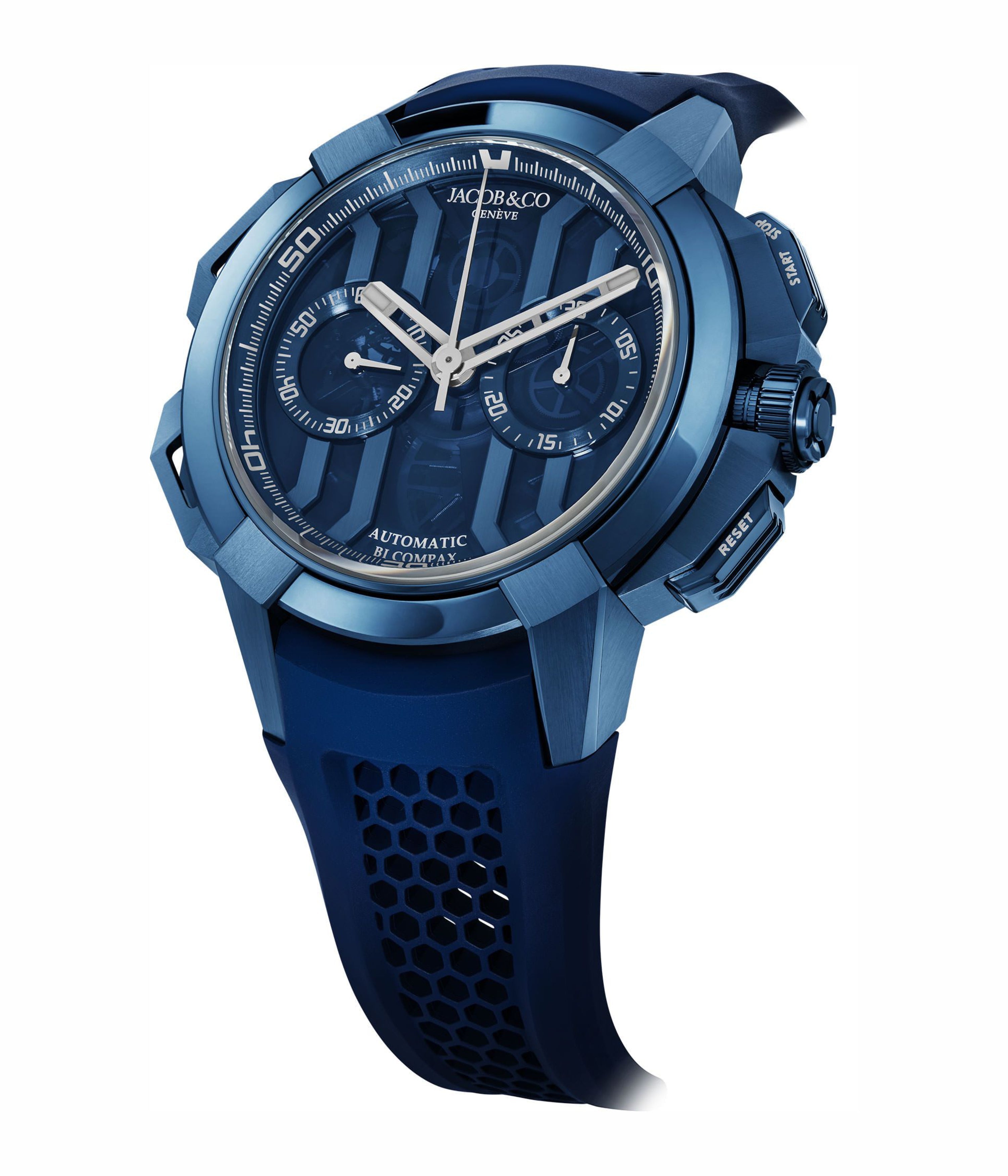 Epic X Chrono 44 mm Blue PVD Titanium