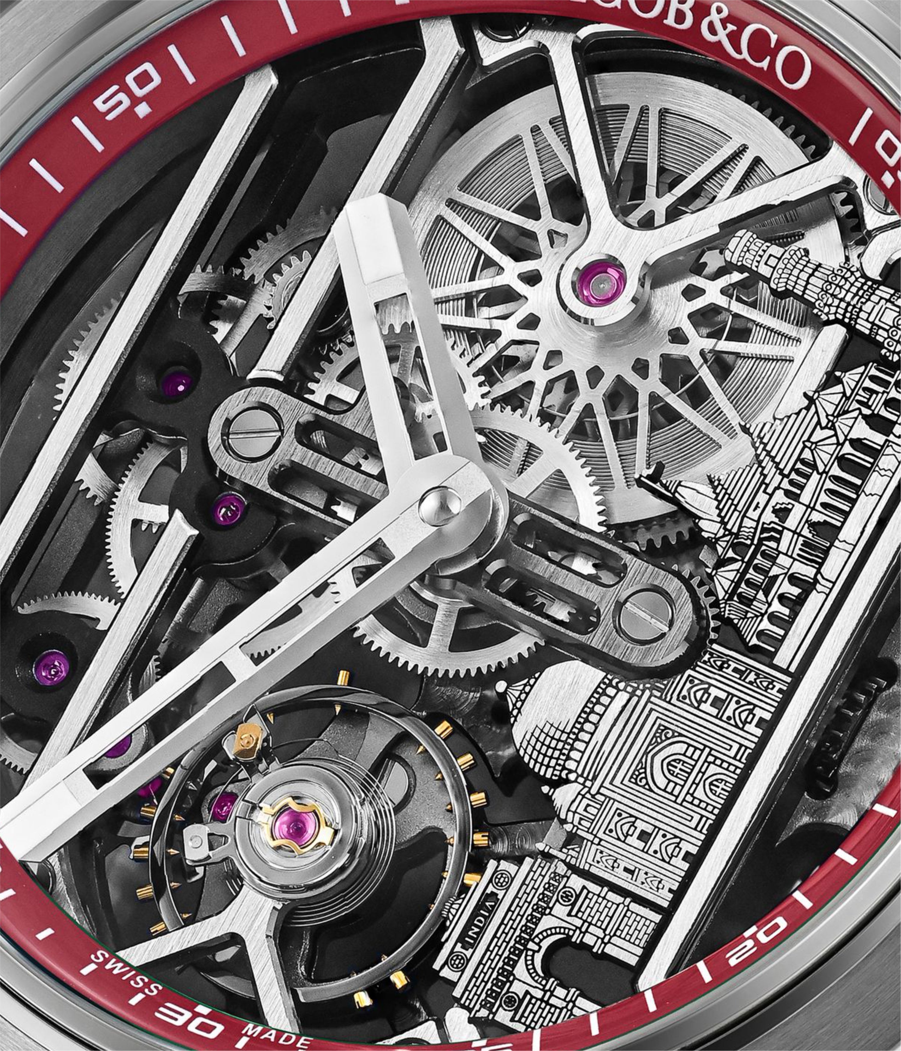 Epic X Titanium Red Neoralithe Inner Ring (Wonders of India Edition)