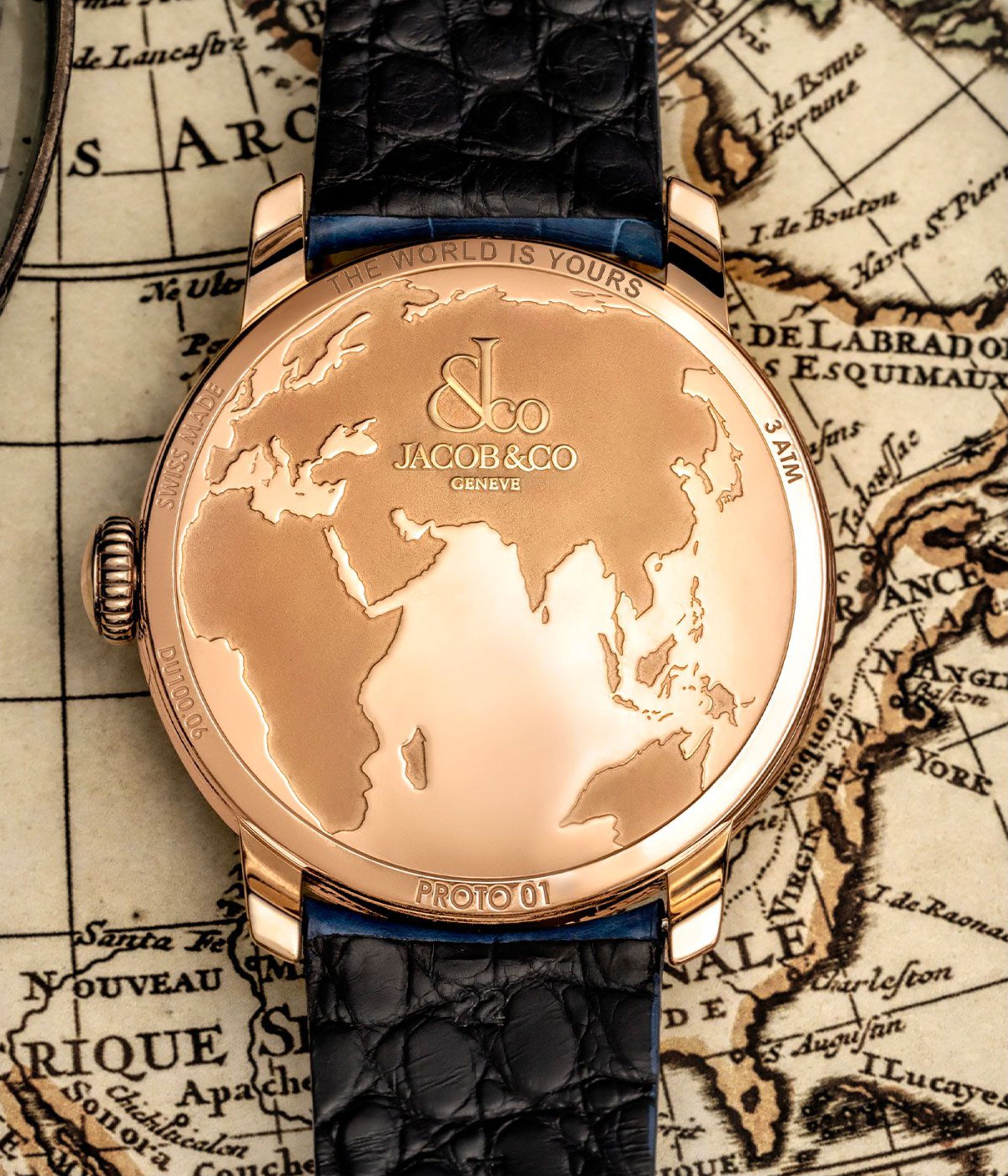 The World is Yours Dual Time Zone